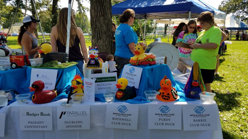 Boys and Girls Club Duck Race Pageant